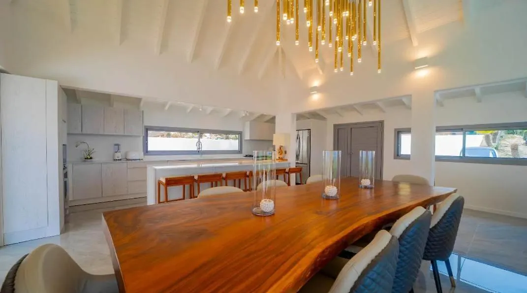 Contemporary Warm Villa with Tropical Setting Gustavia